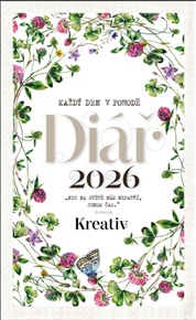 Kreativ Diář 2026 - Louka: Každý den v pohodě