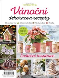 Vánoční dekorace a recepty: Knihovnička Rozmarýna