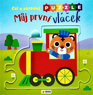 Čti a Skládej Puzzle - Můj první vláček - 