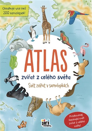 Svět zvířat v samolepkách Atlas - Zvířata světa - 