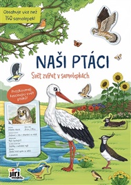 Svět zvířat v samolepkách Naši ptáci