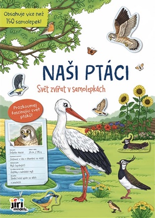 Svět zvířat v samolepkách Naši ptáci - 