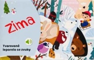Tvarované leporelo se zvuky - Zima