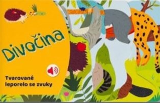 Tvarované leporelo se zvuky - Divočina - 