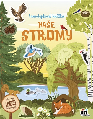 Samolepková knížka Naše stromy - 