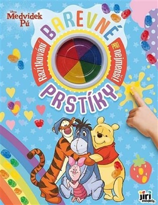 Barevné prstíky Medvídek Pú - 