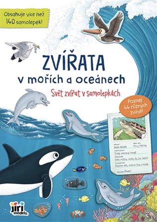 Svět zvířat v samolepkách Zvířata v moři a oceánu - 