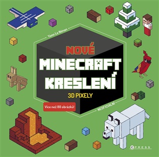 Nové Minecraft kreslení: 3D pixely -  kolektiv