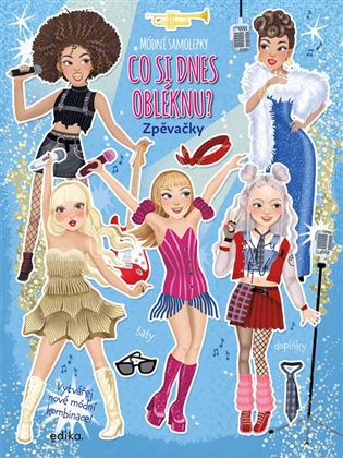 Co si dnes obléknu? Zpěvačky: Sešit se samolepkami - Eleonora Barsotti