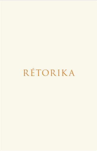 Rétorika -  Aristotelés