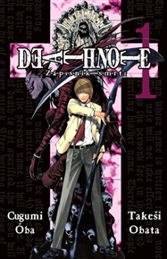 Death Note - Zápisník smrti 1 + dárek zarážka do knihovny - Cugumi Óba, Takeši Obata