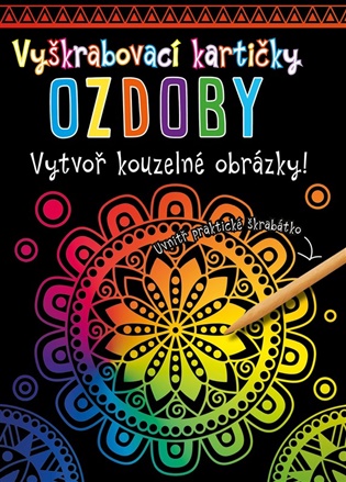 Vyškrabovací kartičky Ozdoby -  kolektiv