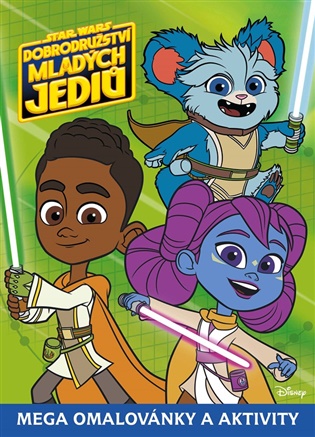 Star Wars - Dobrodružství mladých Jediů - Mega omalovánky a aktivity -  kolektiv