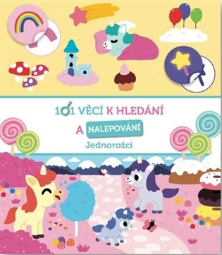 101 věcí k hledání a nalepování Jednorožci - 