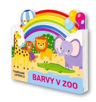Tvarované leporelo - Barvy v zoo - 
