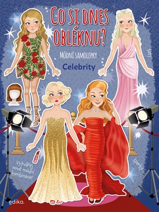Co si dnes obléknu? Celebrity: Sešit se samolepkami - Eleonora Barsotti