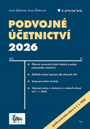 Podvojné účetnictví 2026 - Jana Skálová