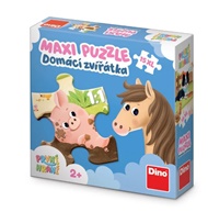 PRVNÍ HRANÍ: DOMÁCÍ ZVÍŘÁTKA 15 maxi Puzzle