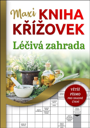 Maxi kniha křížovek - Léčivá zahrada - 