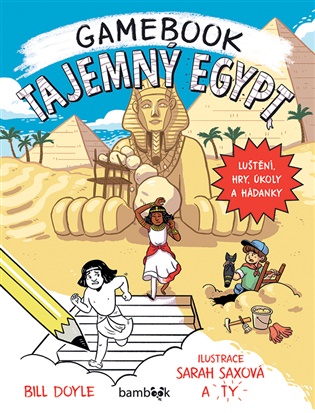 Tajemný Egypt - GAMEBOOK koupíte na Kosmas.cz