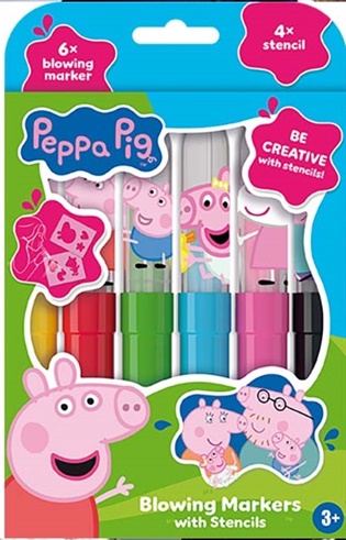 Foukací fixy - Peppa Pig - 