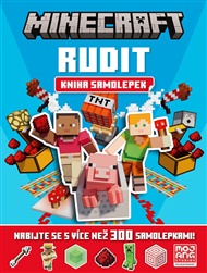 Minecraft - Rudit - Kniha samolepek -  kolektiv