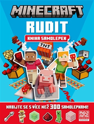 Minecraft - Rudit - Kniha samolepek -  kolektiv