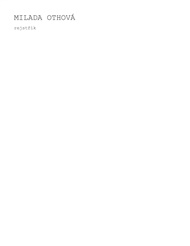 Milada Othová – rejstřík díla - Milada Othová