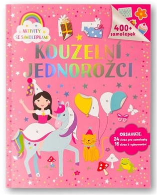 Kouzelní jednorožci 400 samolepek - 