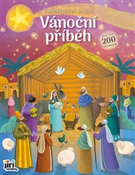 Samolepková knížka Vánoční příběh