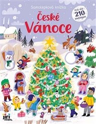 Samolepková knížka České Vánoce