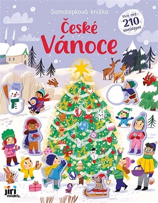 Samolepková knížka České Vánoce - 