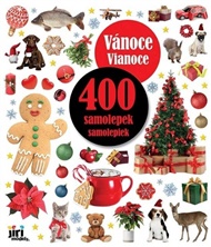 400 samolepek Vánoce