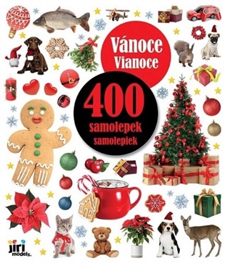 400 samolepek Vánoce - 