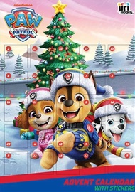 Adventní kalendář se samolepkami Tlapková patrola
