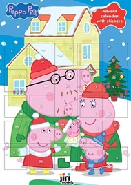 Adventní kalendář se samolepkami Prasátko Peppa