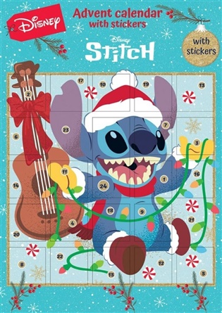 Adventní kalendář se samolepkami Lilo & Stitch - 
