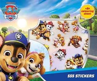 555 samolepek Tlapková patrola - 