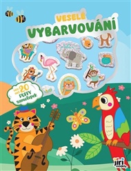 Veselé vybarvování se super samolepkami Zvířátka