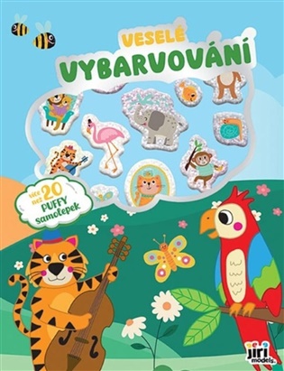 Veselé vybarvování se super samolepkami Zvířátka - 