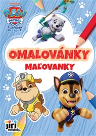 Omalovánky A5 Tlapková patrola kluci