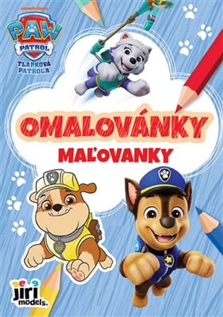 Omalovánky A5 Tlapková patrola kluci