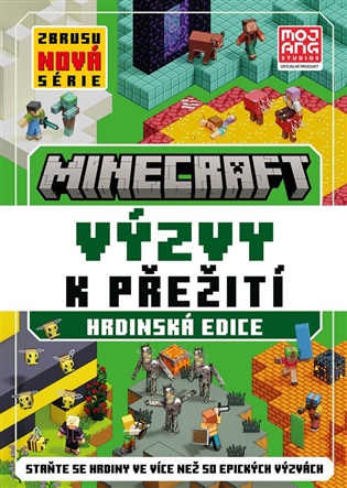 Kniha Minecraft - Výzvy k přežití