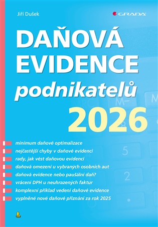 Daňová evidence podnikatelů 2026 - Jiří Dušek