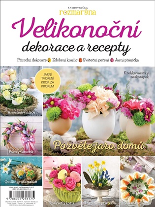 Velikonoční dekorace a recepty: Knihovnička Rozmarýna - 
