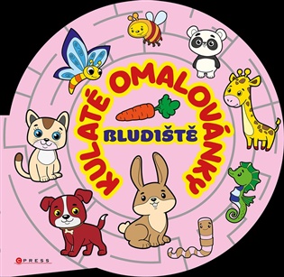 Kulaté omalovánky Bludiště - Michaela Bystrá Radvanová