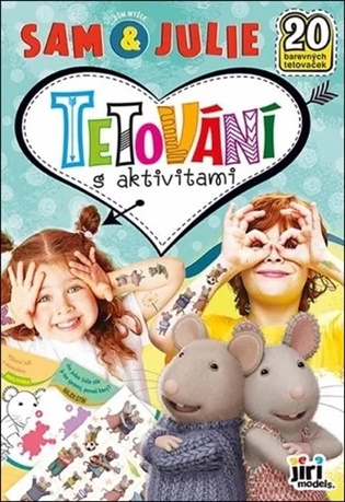 Tetování s aktivitami Dům myšek Sam & Julie - 