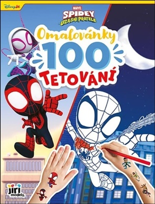 Omalovánky a 100 tetování Spidey - 