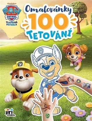Omalovánky a 100 tetování Tlapková patrola - 