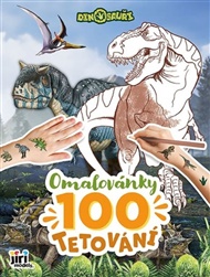 Omalovánky a 100 tetování Dinosauři